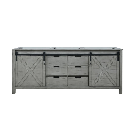 Lexora Collection Marsyas 80 inch Double Bath Vanity - Luxe Bathroom Vanities