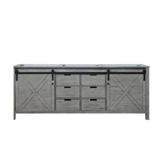 Lexora Collection Marsyas 84 inch Double Bath Vanity - Luxe Bathroom Vanities