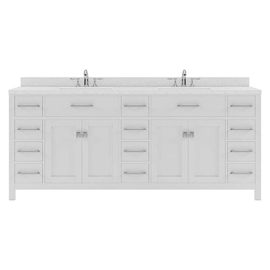 Caroline Parkway 78" Double Bath Vanity - Luxe Bathroom Vanities