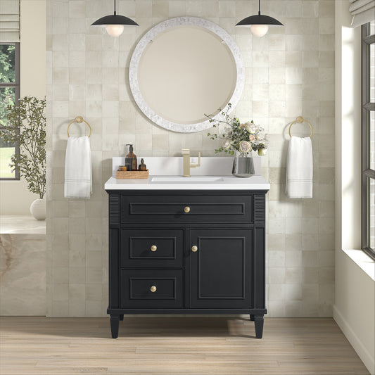 James Martin 36" Lorelai Single Vanity - Luxe Bathroom Vanities