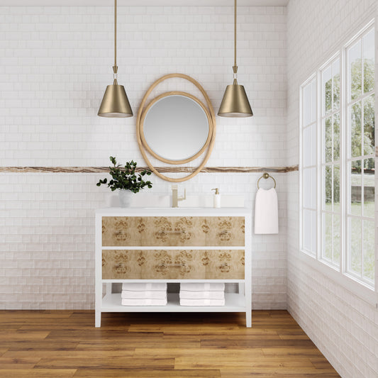 James Martin 48" Olena Single Vanity - Luxe Bathroom Vanities