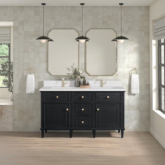 James Martin 60" Lorelai Double Vanity - Luxe Bathroom Vanities