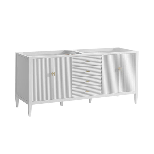 James Martin Myrrin 72" Double Vanity with 3 CM Countertop