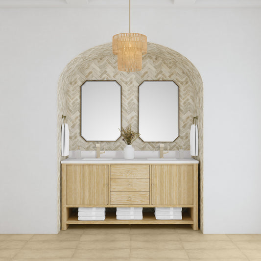 James Martin 72" Marigot Double Vanity - Luxe Bathroom Vanities