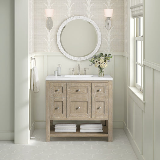 James Martin 36" Breckenridge Single Vanity - Luxe Bathroom Vanities