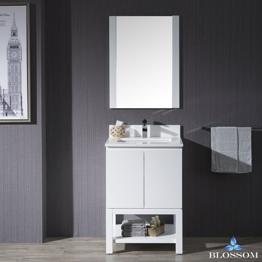 Blossom Monaco 24" w/ Mirror - Luxe Bathroom Vanities Luxury Bathroom Fixtures Bathroom Furniture