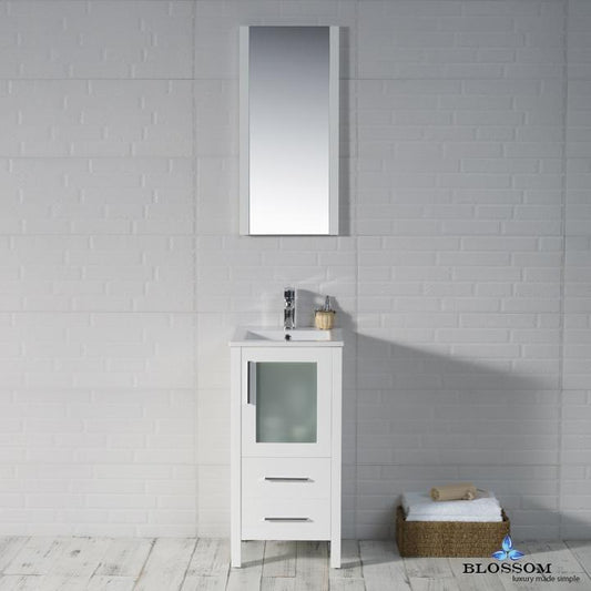 Blossom Sydney 16" w/ Mirror - Luxe Bathroom Vanities Luxury Bathroom Fixtures Bathroom Furniture