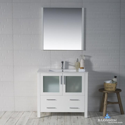 Blossom Sydney 36" w/ Mirror - Luxe Bathroom Vanities Luxury Bathroom Fixtures Bathroom Furniture