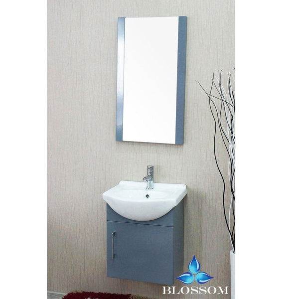 Blossom Naples 18" w/ Mirror - Luxe Bathroom Vanities Luxury Bathroom Fixtures Bathroom Furniture