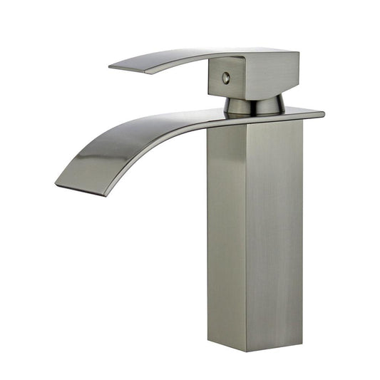 Santiago Single Handle Bathroom Vanity Faucet - Luxe Bathroom Vanities