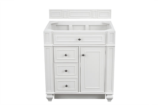 James Martin Bristol 30" Single Vanity (Cabinet Only) - Luxe Bathroom Vanities