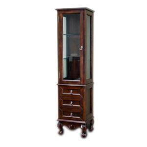 Bellaterra Home Linen Cabinet-Wood-Walnut - Luxe Bathroom Vanities