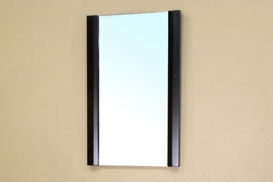 Bellaterra Home Solid wood frame mirror-black - Luxe Bathroom Vanities