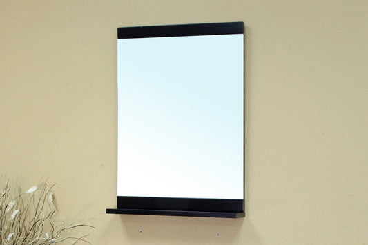 Bellaterra Home Solid wood frame mirror-black - Luxe Bathroom Vanities