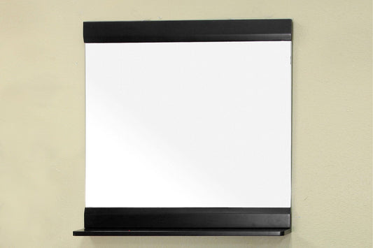 Bellaterra Home Solid wood frame mirror-black - Luxe Bathroom Vanities