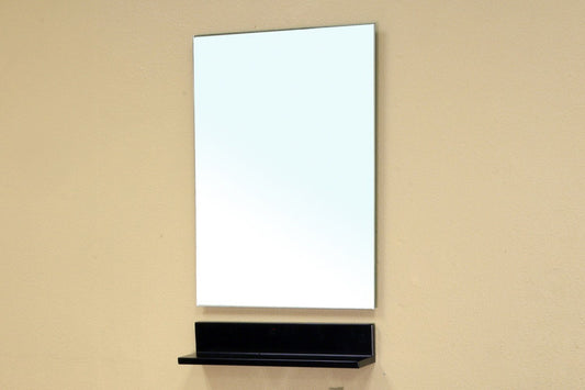 Bellaterra Home Mirror wood frame-espresso - Luxe Bathroom Vanities