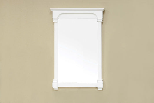 Bellaterra Home 24 in Solid wood frame mirror - Luxe Bathroom Vanities