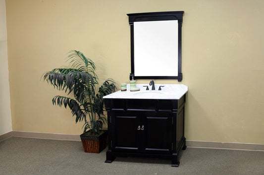 42" In Single Sink Vanity Wood Espresso - Luxe Bathroom Vanities