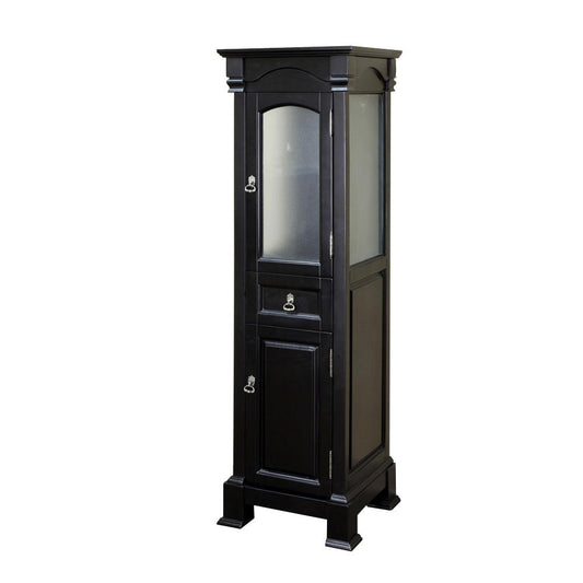 Bellaterra Home Linen Cabinet-Wood-Espresso - Luxe Bathroom Vanities