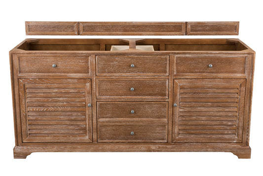 James Martin Savannah 72" Double Vanity (Cabinet Only) - Luxe Bathroom Vanities