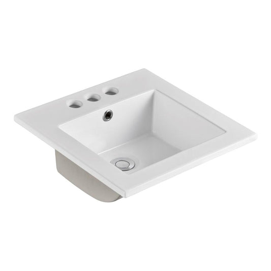 16 In. Single Sink Ceramic Top - Luxe Bathroom Vanities