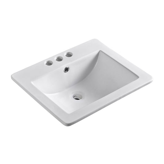 21 in. Single sink Ceramic top - Luxe Bathroom Vanities