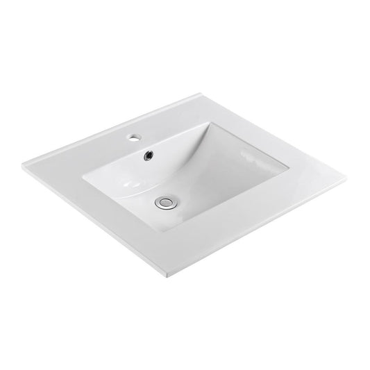 25 In. Single Sink Ceramic Top - Luxe Bathroom Vanities