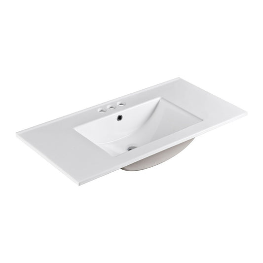 36 in. Single sink Ceramic top - Luxe Bathroom Vanities
