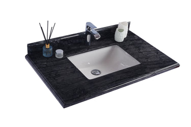 Countertop - 36" - Single Hole with Rectangle Sink - Luxe Bathroom Vanities Luxury Bathroom Fixtures Bathroom Furniture