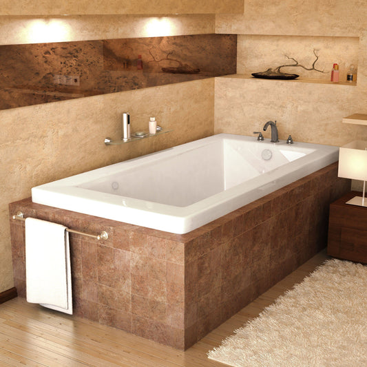 Atlantis Whirlpools Venetian 36 x 74 Rectangular Air & Whirlpool Jetted Bathtub - Luxe Bathroom Vanities Luxury Bathroom Fixtures Bathroom Furniture