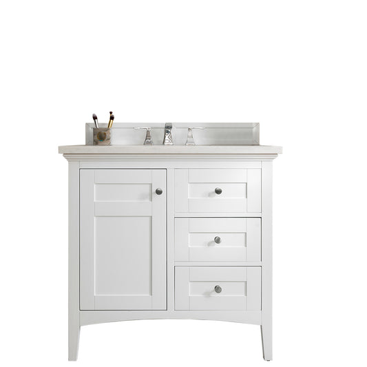 James Martin Palisades 36" Single Vanity with 3 CM Countertop - Luxe Bathroom Vanities