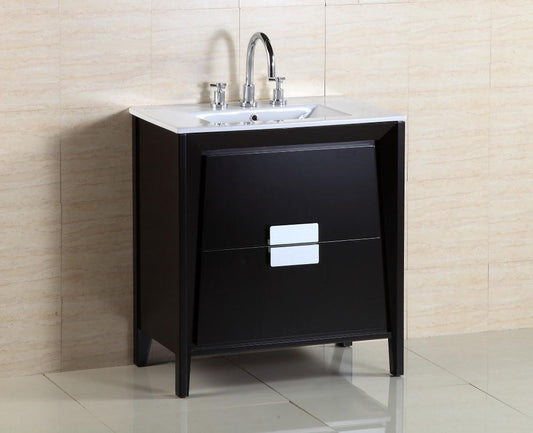 3O Inch Single Sink Vanity - Luxe Bathroom Vanities