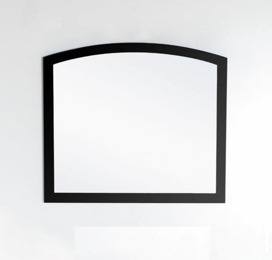 Bellaterra Home 30 in. Wood framed mirror - Luxe Bathroom Vanities
