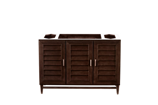 James Martin Portland 48" Single Vanity (Cabinet Only) - Luxe Bathroom Vanities