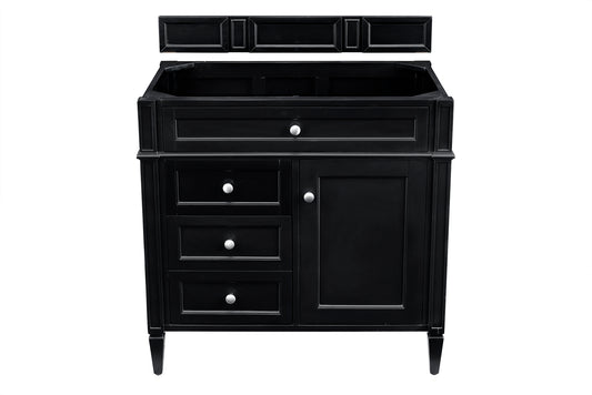James Martin Brittany 36" Single Vanity (Cabinet Only) - Luxe Bathroom Vanities