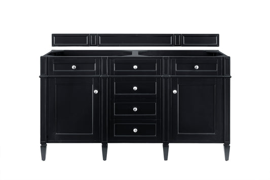 James Martin Brittany 60" Double Vanity (Cabinet Only) - Luxe Bathroom Vanities