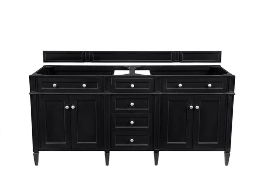 James Martin Brittany 72" Double Vanity (Cabinet Only) - Luxe Bathroom Vanities