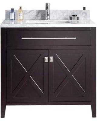 Wimbledon - 36 - Cabinet with Counter - Luxe Bathroom Vanities Luxury Bathroom Fixtures Bathroom Furniture
