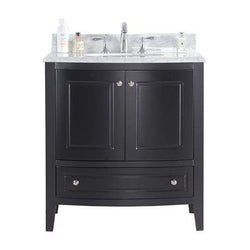 Estella 32 - Cabinet with Counter - Luxe Bathroom Vanities Luxury Bathroom Fixtures Bathroom Furniture