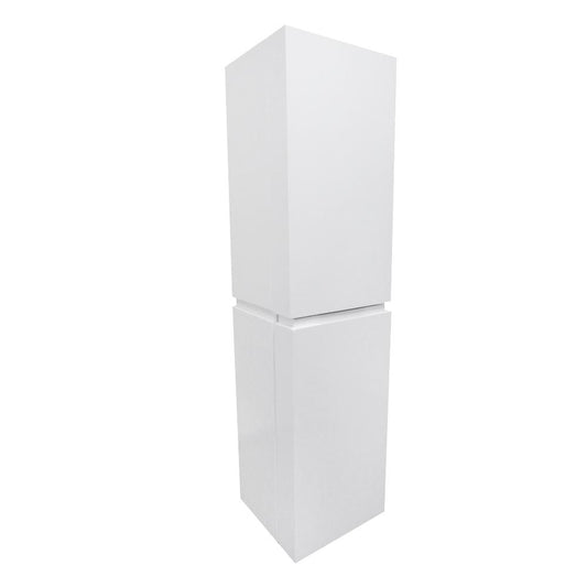 Bellaterra Home Wall Mount Linen Cabinet- White - Luxe Bathroom Vanities