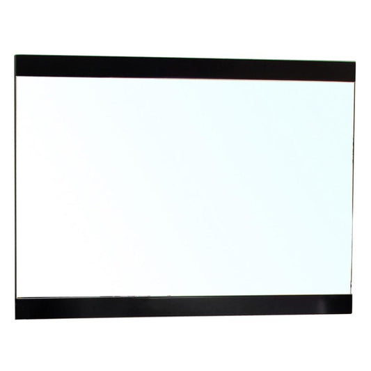 Bellaterra Home 37.4 in Mirror-Dark walnut-wood - Luxe Bathroom Vanities