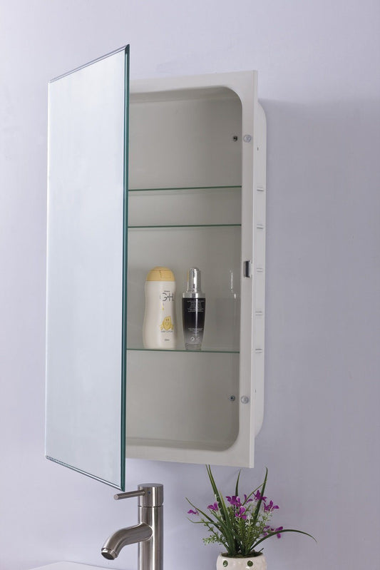Bellaterra Home Mirrored Medicine Cabinet - Luxe Bathroom Vanities