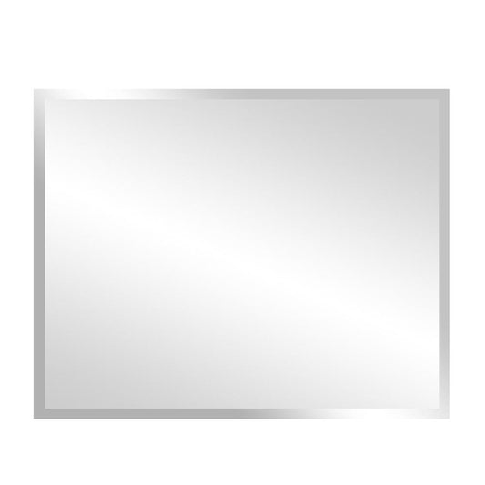 Bellaterra Home 29 in Rectangular Frameless Mirror - Luxe Bathroom Vanities