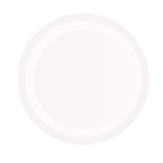 Bellaterra Home 36 in. Round LED Bordered Illuminated Mirror - Luxe Bathroom Vanities