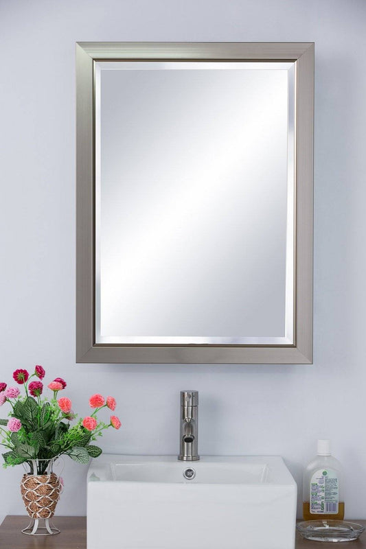 Bellaterra Home Mirrored Medicine Cabinet - Luxe Bathroom Vanities