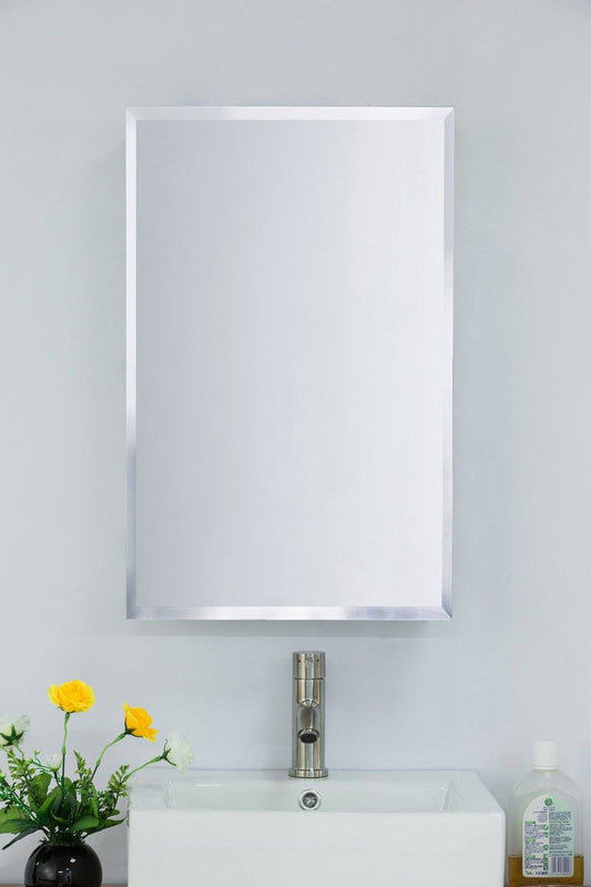 Bellaterra Home Mirrored Medicine Cabinet - Luxe Bathroom Vanities