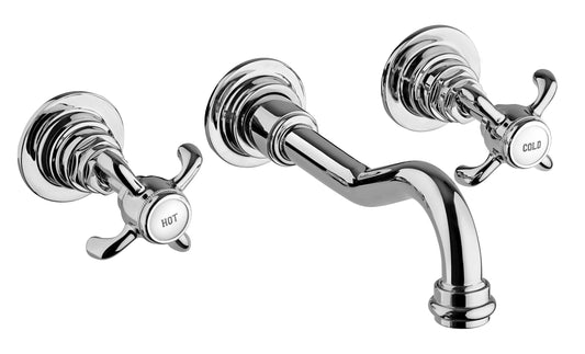 LaToscana ORNELLAIA Wall-Mount Lavatory Faucet 8''Center - Luxe Bathroom Vanities