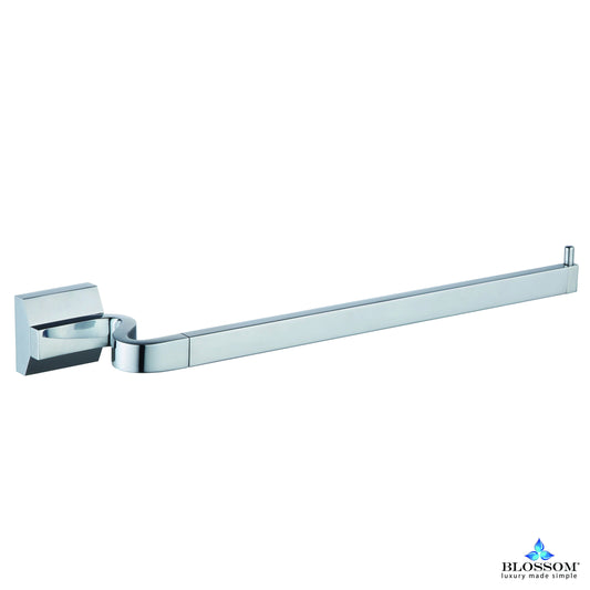 Blossom Towel Bar - Chrome BA0220401 - Luxe Bathroom Vanities Luxury Bathroom Fixtures Bathroom Furniture