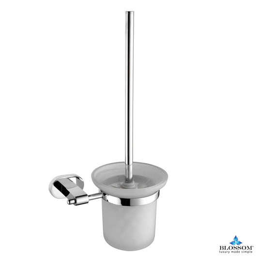 Blossom Toilet Brush Holder - Chrome BA0230801 - Luxe Bathroom Vanities Luxury Bathroom Fixtures Bathroom Furniture