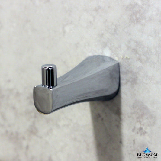Blossom Robe Hook - Chrome BA0240101 - Luxe Bathroom Vanities Luxury Bathroom Fixtures Bathroom Furniture